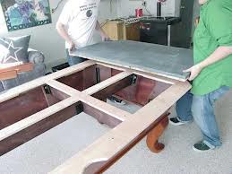 Pool table moves in Corry Pennsylvania